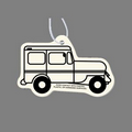 Paper Air Freshener - Mail Truck (Side View) Tag W/ Tab